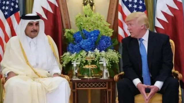 تميم وترامب