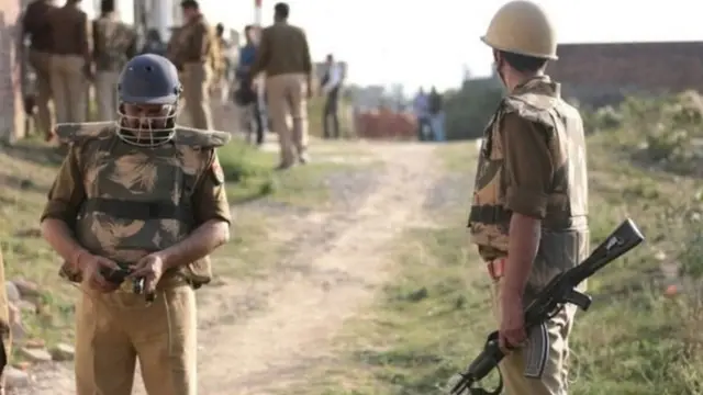 मुठभेड़ में शामिल सुरक्षा बल