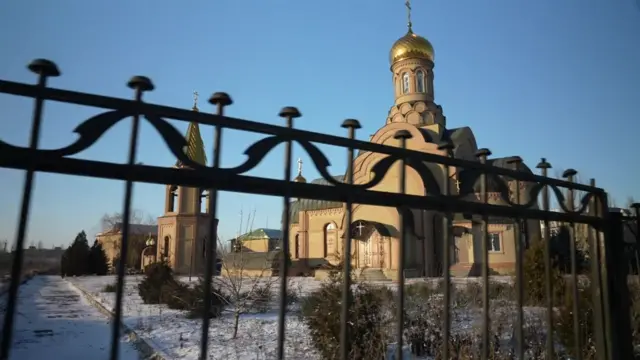 Бахмут шаҳридаги христиан черкови