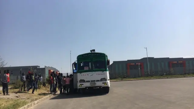 ሰራተኞች በኢንዱስትሪያል ፓርክ