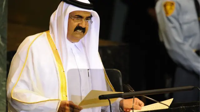 Sheik Hamad bin Khalifa discursa na ONU