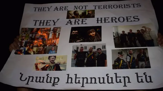 Акция протеста в Ереване