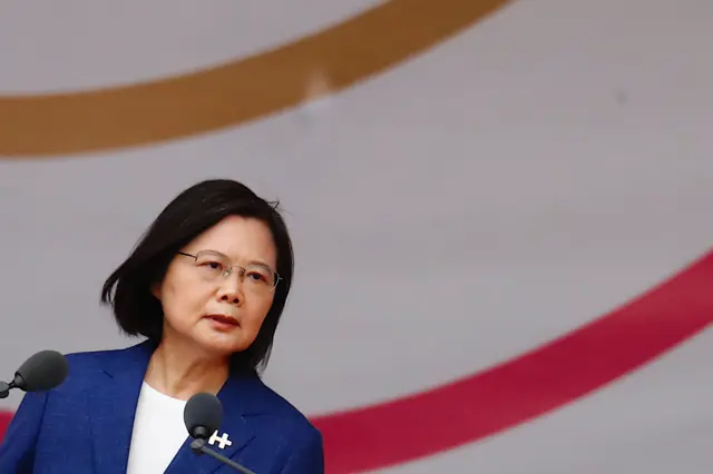 台灣總統蔡英文。