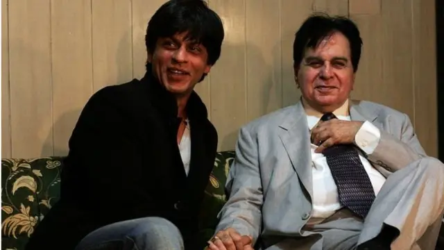 Actor Shahrukh Khan ati Dilip Kumar