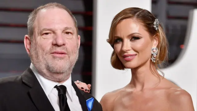 મહિલા સાથે હાર્વી વેઇન્સ્ટેઇન