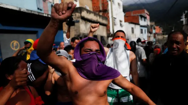 Протесты в Каракасе