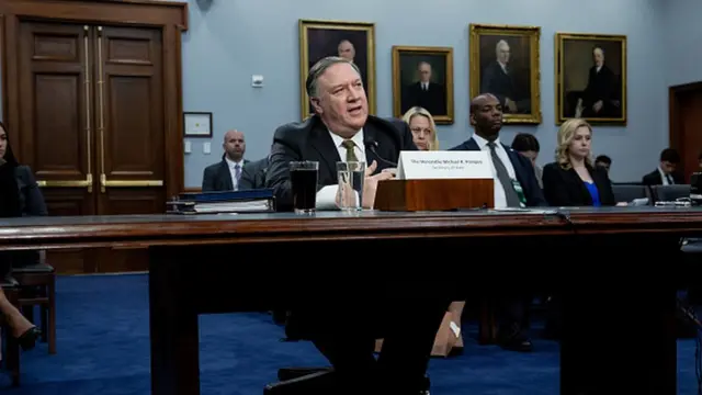 مایک پومپئو، وزیر خارجه آمریکا در جلسه پرسش و پاسخ روز چهارشنبه در مجلس نمایندگان