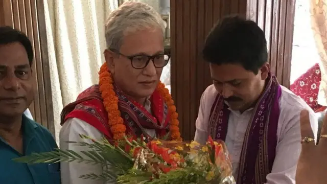 ત્રિપુરાના નાયબ મુખ્યમંત્રી દેબબર્મા.