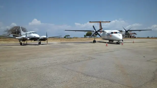 Uwanja wa ndege wa Manda, uliopo Lamu