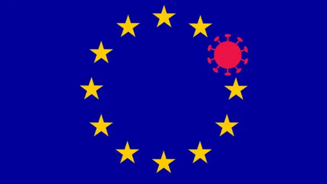 યુરોપના ધ્વજની તસવીર