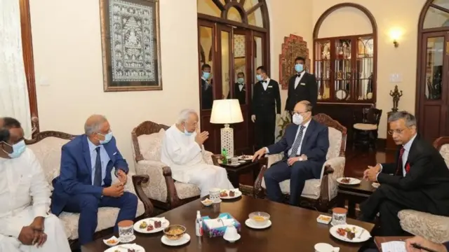 இந்திய வெளியுறவுத் துறை செயலருடன் தமிழ்த் தேசியக் கூட்டமைப்பு