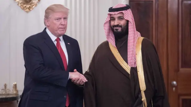 Трамп і принц Салман