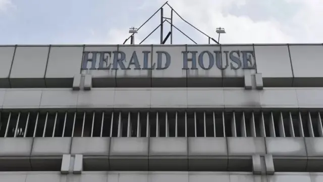 ਨੈਸ਼ਨਲ ਹੈਰਲਡ ਅਖ਼ਬਾਰ ਦੀ ਸਥਾਪਨਾ 1938 ਵਿੱਚ ਭਾਰਤ ਦੇ ਸਾਬਕਾ ਪ੍ਰਧਾਨ ਮੰਤਰੀ ਜਵਾਹਰਲਾਲ ਨਹਿਰੂ ਨੇ ਕੀਤੀ ਸੀ।