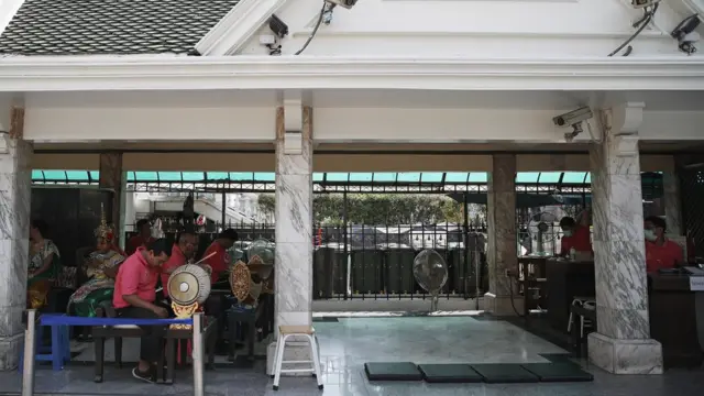 บรรยากาศศาลท้าวมหาพรหม