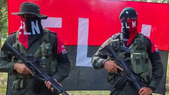 Guerrilleros del ELN (imagen de archivo)