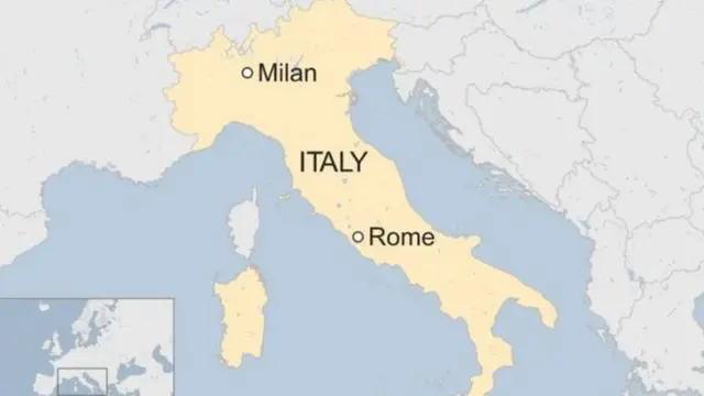 Italy map