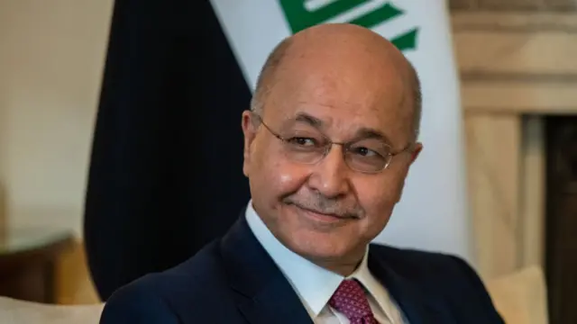 برهم صالح رئیس جمهوری عراق