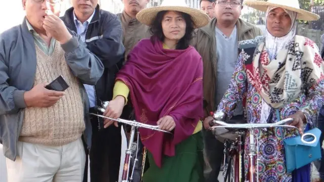 इरोम शर्मिला और नाजीमा फुंदरीमायुम