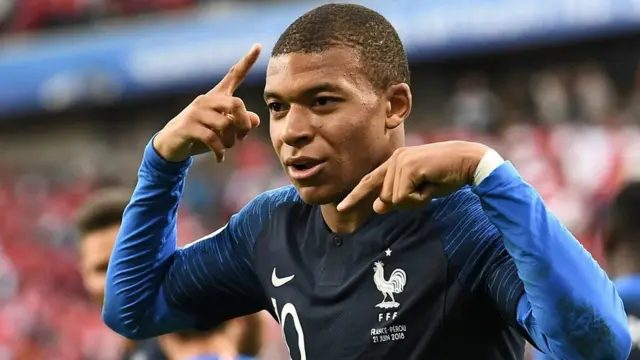 France's Kylian Mbappe