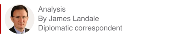Analysis box by James Landale, Diplomatic correspondent