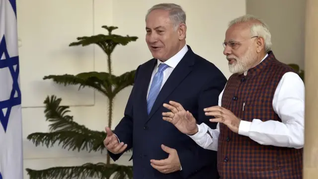 बिन्यामिन नेतन्याहू, नरेंद्र मोदी