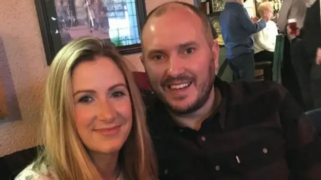 Rachael Bland wit her husband Steve