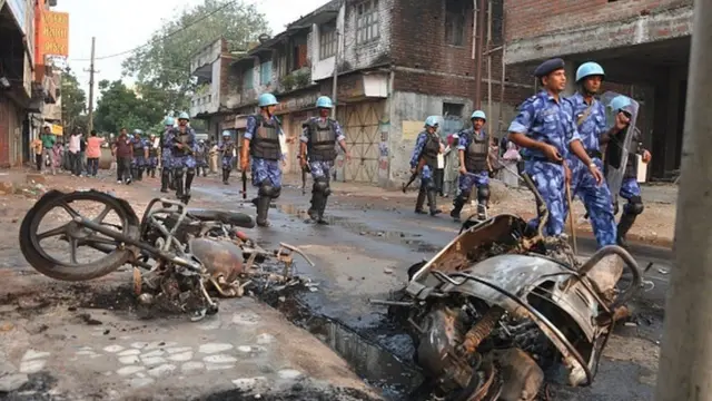 રમખાણોની પ્રતીકાત્મક તસવીર