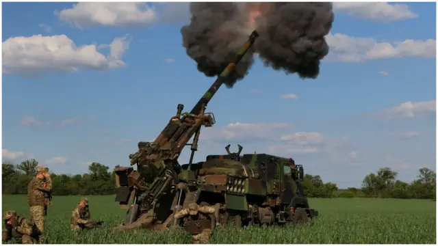 Французька САУ "Цезар" у складі ЗСУ