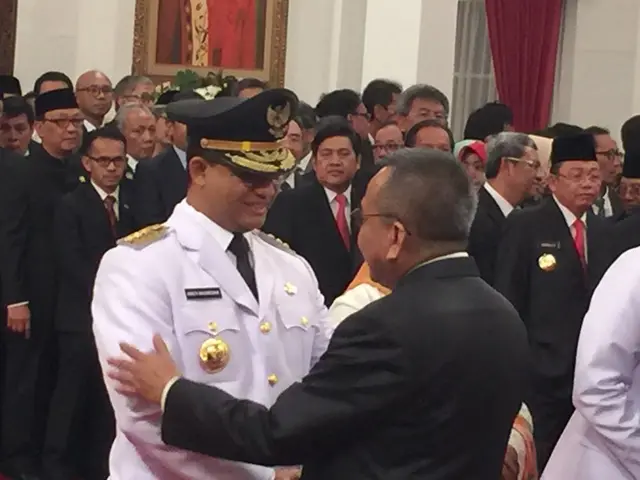 Pelantikan Anies Baswedan