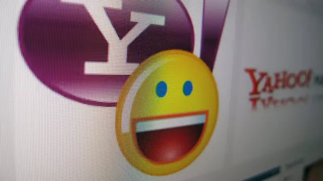 Un símbolo de Yahoo