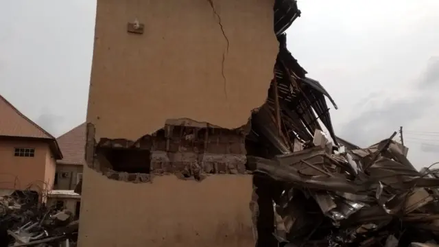 Delta church building collapse