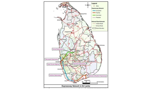 ශ්රී ලංකාවේ අධිවේගී මාර්ග සැළැස්ම