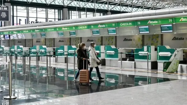 italya'da havaalanı