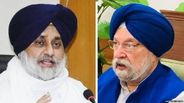 ਹਰਦੀਪ ਪੁਰੀ, ਸੁਖਬੀਰ ਸਿੰਘ ਬਾਦਲ