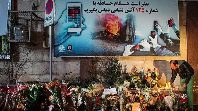 قدردانی مردم تهران از آتش نشانان