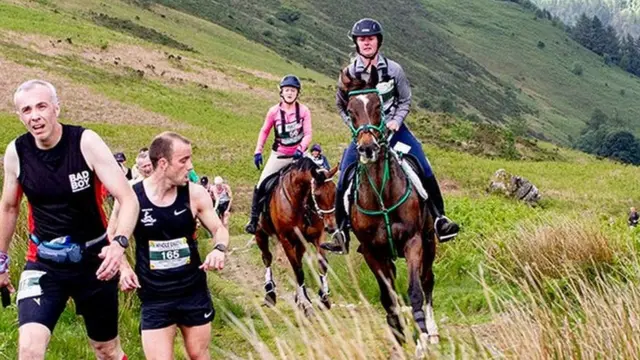 man vs horse