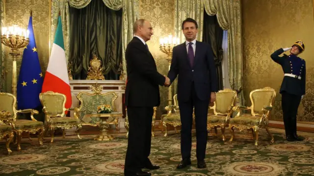 Путін та Конте