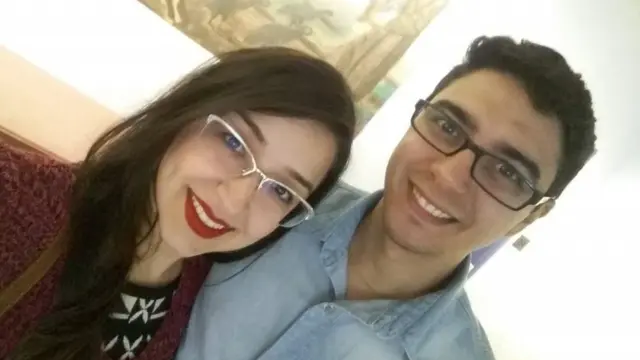 Psicóloga Mariana Almeida e o marido Everton Barbosa