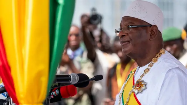 Le président du Mali Ibrahim Boubacar Keita