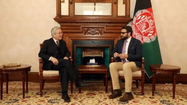 ښاغلی محب د افغانستان لپاره د ملګرو ملتونو د عمومي منشي له ځانګړي استازي تدامیچي یاماموتو سره