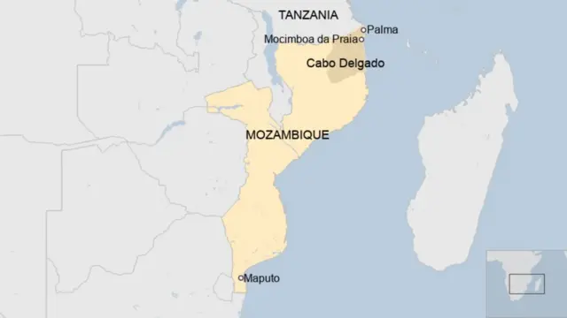 Mozambique kw'ikarata