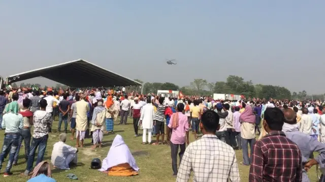 मुज़फ़्फ़रपुर में मोदी