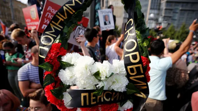 митинги в Москве