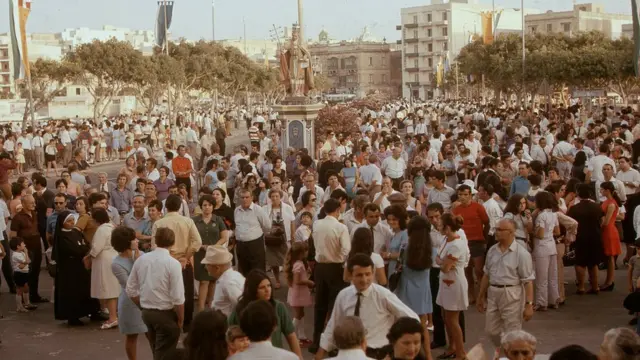 1950年代馬耳他一場節慶活動