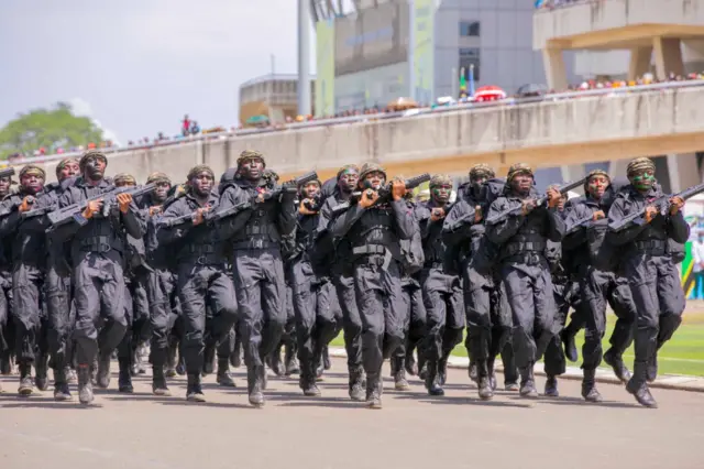 Abo mu itsinda ry'ingabo zidasanzwe ry'igisirikare cya Tanzania (TPDF)
