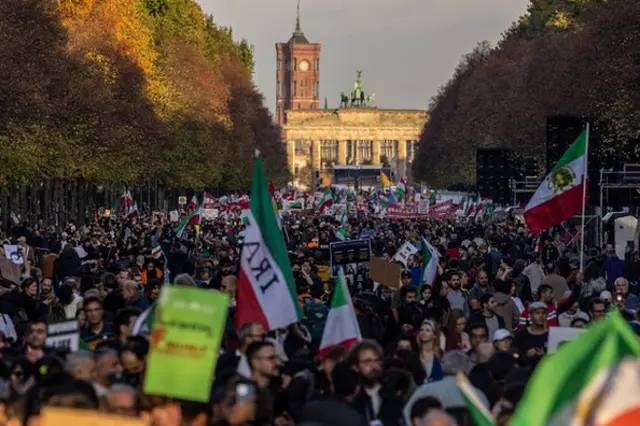 تظاهرات برلین
