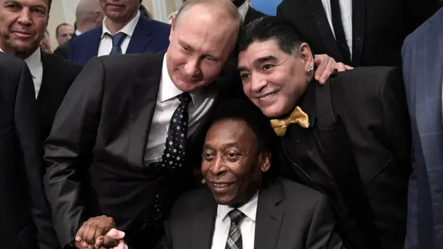 Pelé, Putin e Maradona