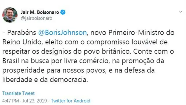 Tuitef1 casino 20 euro bonusBolsonaro