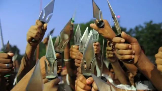 د ښاغلي مودي پر سخت دریځو سیاسي ملاتړو تور پورې کېږي، چې د مسلمانانو خلاف کرکه خپروي