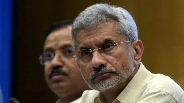 ભારતના વિદેશ મંત્રી એસ જય શંકર